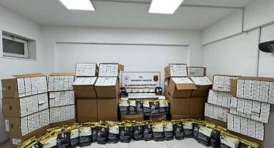 Jandarmadan Hendek’te yasak tütün operasyonu 