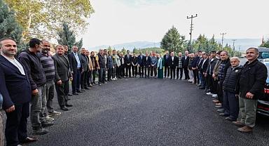 “Pamukova’da güvenli ve konforlu ulaşım için asfalt çalışmalarımız devam edecek”