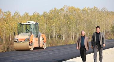 Yahyalı Bağlantı Yolu Asfalt Çalışmaları Tam Gaz