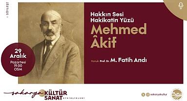 Aralık Takviminin Finali ‘Mehmed Akif’ Söyleşisiyle Yapılıyor