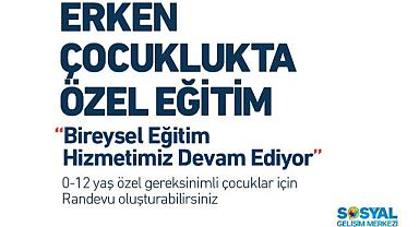 Büyükşehir’den SGM’de Özel Gereksinimli Çocuklara Eğitim Hizmeti