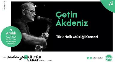 Çetin Akdeniz’den Türk Halk Müziği Esintisi Sakarya’da