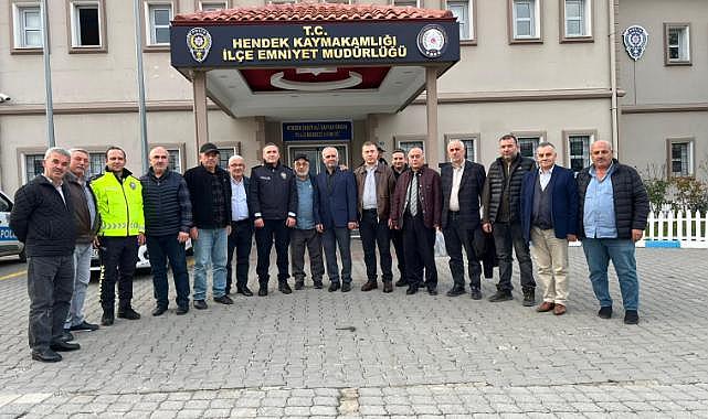 HENDEK ORDULULAR DERNEĞİNDEN EMNİYET VE JANDARMAYA ZİYARET