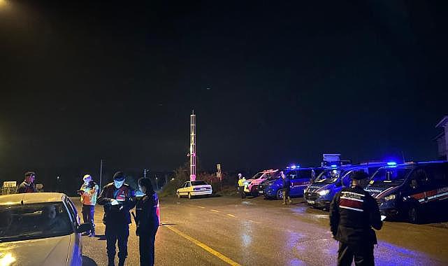 HENDEK'TE POLİS VE JANDARMADAN HUZUR UYGULAMALARI