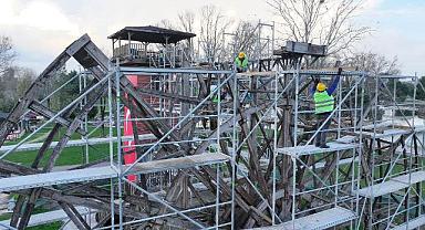 Sakarya’nın Simgesi “Tarihi Çark” Yenileniyor