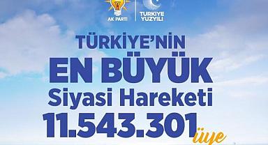 AK Parti Hendek Teşkilatından Üye Artışına Büyük Katkı