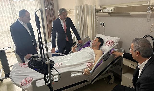 BAŞKAN SOYKAN'A ZİYARETÇİ AKINI