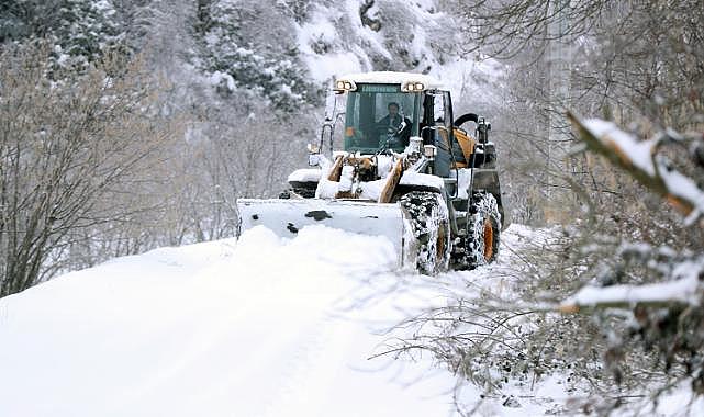 Büyükşehir’den 17.00 Kar Raporu