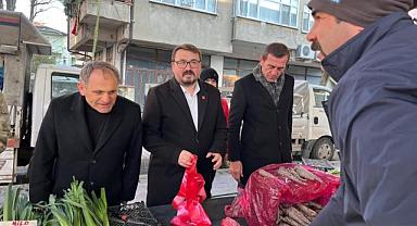 Ecevit Keleş: “Pazar Esnafımızın Sorunlarını Yerinde Dinliyoruz”