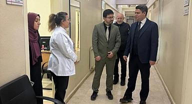 HENDEK KAYMAKAMI GÖKPINAR'DAN İLÇE SAĞLIK MÜDÜRLÜĞÜNE ZİYARET