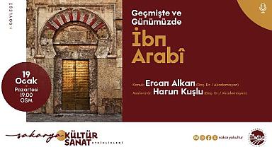 OSM’de İbn Arabi’nin düşünce yolculuğu ele alınacak