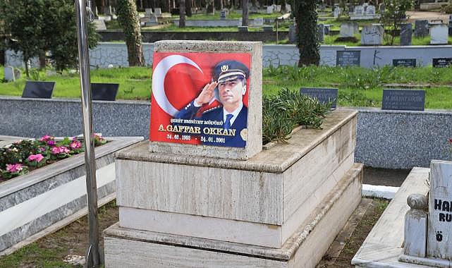 VEFATININ 25. YIL DÖNÜMÜNDE ŞEHİT A. GAFFAR OKKAN MEZARI BAŞINDA ANILACAK