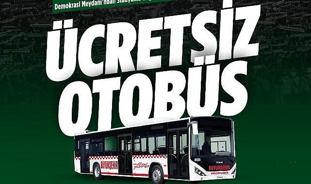 Büyükşehir’den Sakaryaspor Maçı İçin Ücretsiz Ring Seferi