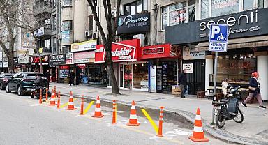 Büyükşehir’den şehir merkezinde motosikletler için düzenli park alanları