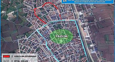 Büyükşehir Vatandaşların Talebine Cevap Verdi 14 Numaralı Yazlık Hattının Güzergahı Uzatıldı