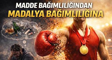 Büyükşehirden; Madde bağımlılığından madalya bağımlılığına projesi