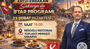FATİH ERBAKAN SAKARYA'YA GELİYOR