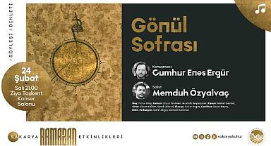 Gönül Sofrası Dinleti Ve Söyleşisi Ziya Taşkent’te