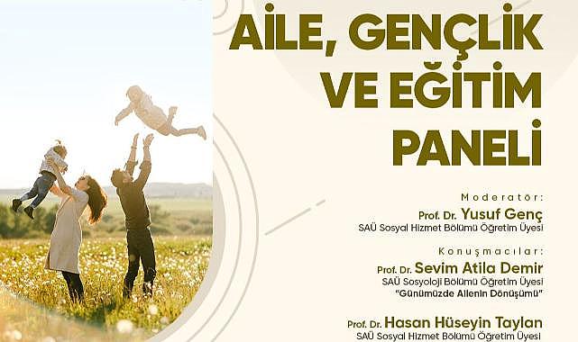 Karasu SGM’de Uzman İsimlerle Aile Ve Eğitim Paneli Düzenlenecek