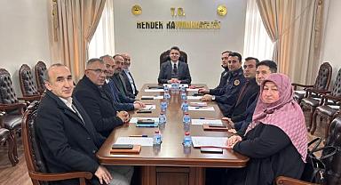 Kaymakam Gökpınar ve Başkan Püsküllü Ramazan ayı toplantısı yaptı