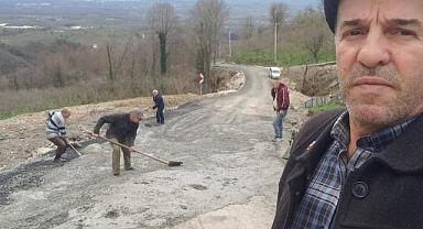 MUHTAR SARI; ASFALT YOKSA, BETON VAR