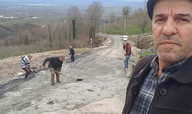 MUHTAR SARI; ASFALT YOKSA, BETON VAR