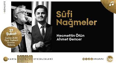 Sûfi Nağmeler Dinletisi Ziya Taşkent’te Sanatseverlerle Buluşacak
