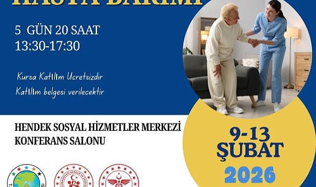 ÜCRETSİZ YATAĞA BAĞIMLI HASTA BAKIMI VE EVDE HASTA BAKICI EĞİTİMİ