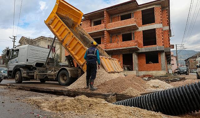 Yeni Yağmur Suyu Hattı İle Elperek Mahallesi Yoğun Yağışlara Karşı Güvende