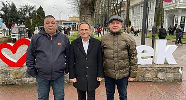 ECEVİT KELEŞ, HENDEK HALKININ BAYRAMINI KUTLADI