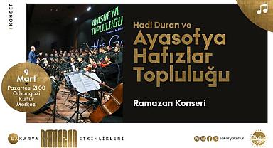 Hadi Duran Ve Ayasofya Hafızlar Topluluğu Ramazan Dinletisi Sunacak