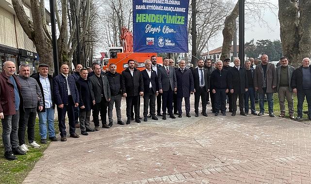 HENDEK BELEDİYESİ ARAÇ FİLOSUNU GÜÇLENDİRDİ