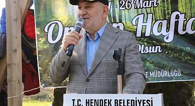 Hendek’te fidanlar toprakla buluştu!