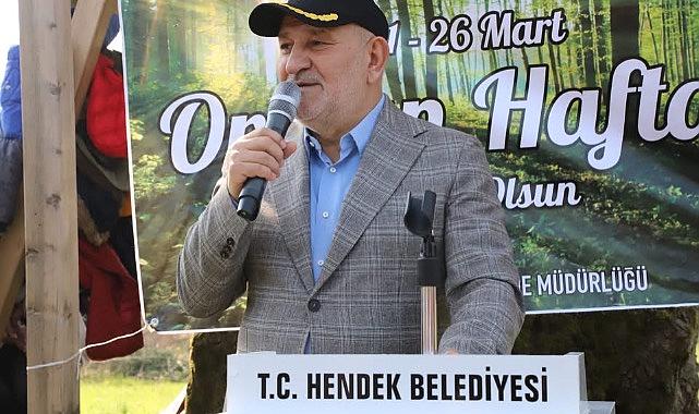 Hendek’te fidanlar toprakla buluştu!