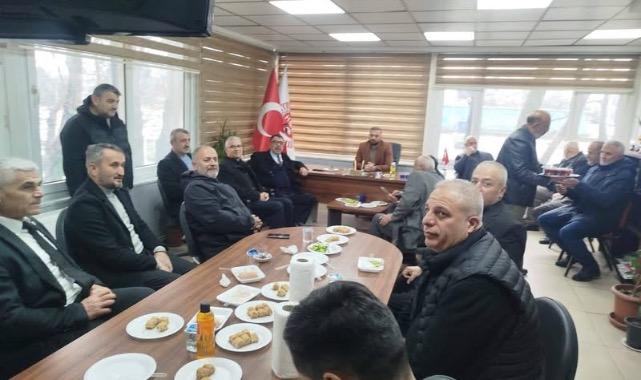 HENDEKLİ MUHTARLAR BAYRAMLAŞTI