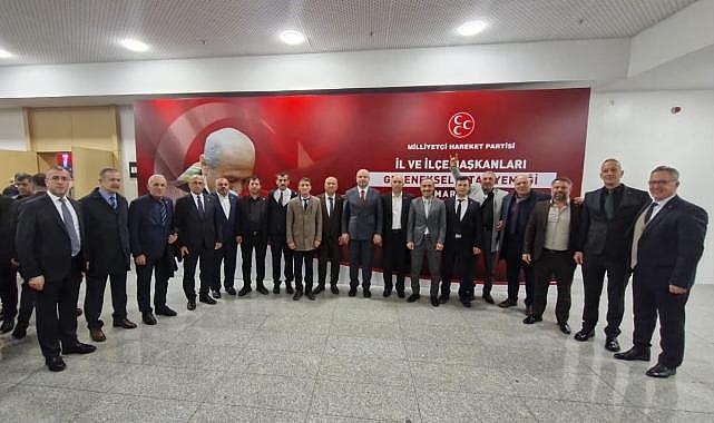 MHP İLÇE BAŞKANLARI TAM KADRO ANKARADA