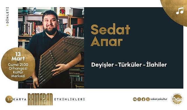 Ramazan Takvimine Sedat Anar Dinletisi Ve Film Gösterimiyle Final