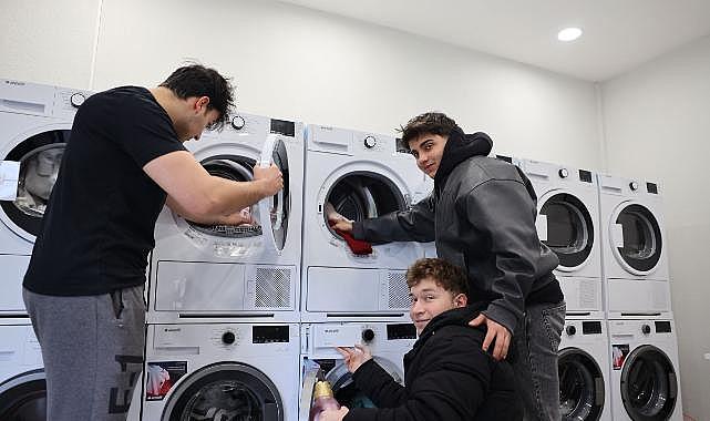 Sakarya’da üniversite öğrencisinin ‘çamaşır yıkama’ derdi bitti