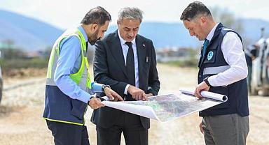 Başkan Alemdar, Yazlık Kavşağı’na Alternatif Olacak Duble Yol Sahasında