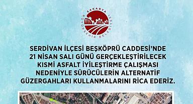 Beşköprü Hattını Kullanacaklar Sürücülere Önemli Uyarı