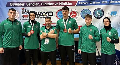 Büyükşehirli Kick Boksçular Diyarbakır’da Zirveye Uzandı Hedef Milli Takım