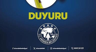 HENDEK BELEDİYE BAŞKANLIĞINDAN İŞ İLANI