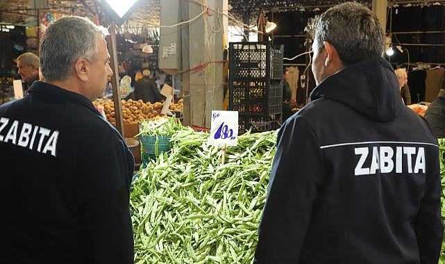 Hendek Belediyesi Zabıta Müdürlüğü Ekipleri Salı Pazarında Denetimlere Devam Ediyor
