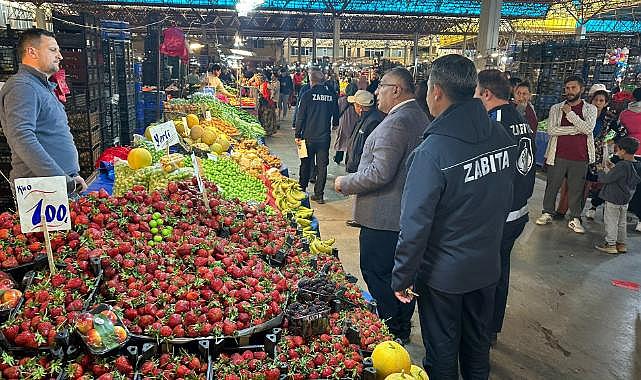 HENDEK SALI PAZARINDA ZABITA DENETİMLERİ DEVAM EDİYOR!