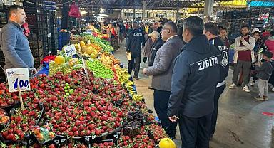 HENDEK SALI PAZARINDA ZABITA DENETİMLERİ DEVAM EDİYOR!