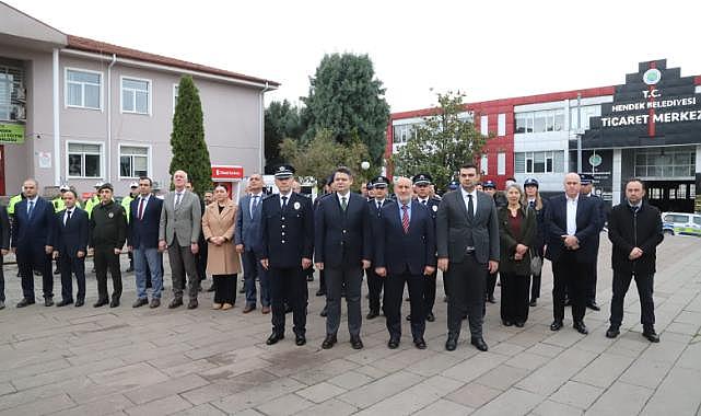 HENDEK’TE TÜRK POLİS TEŞKİLATININ 181. YILI TÖRENLE KUTLANDI