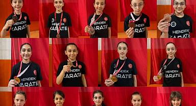 HENDEKLİ KARATECİLER GEYVE'DE MADALYA BIRAKMADI