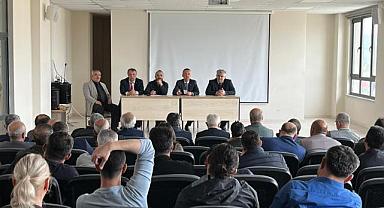 OKULLARDA, GÜVENLİK ÖNLEMLERİYLE İLGİLİ TOPLANTI YAPILDI