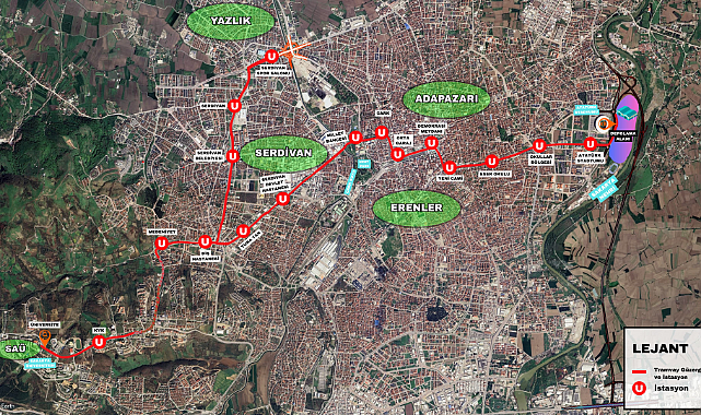 Sakarya Ulaşım Tarihinde Yepyeni Bir Sayfa Açılıyor