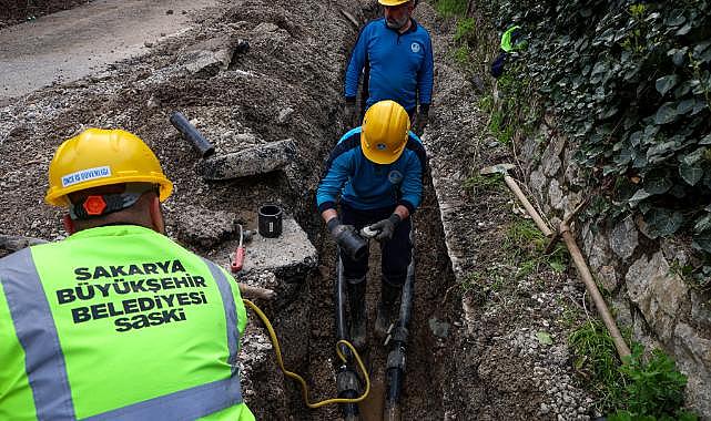 Sapanca Kuruçeşme’nin Altyapısı Yaza Hazırlanıyor